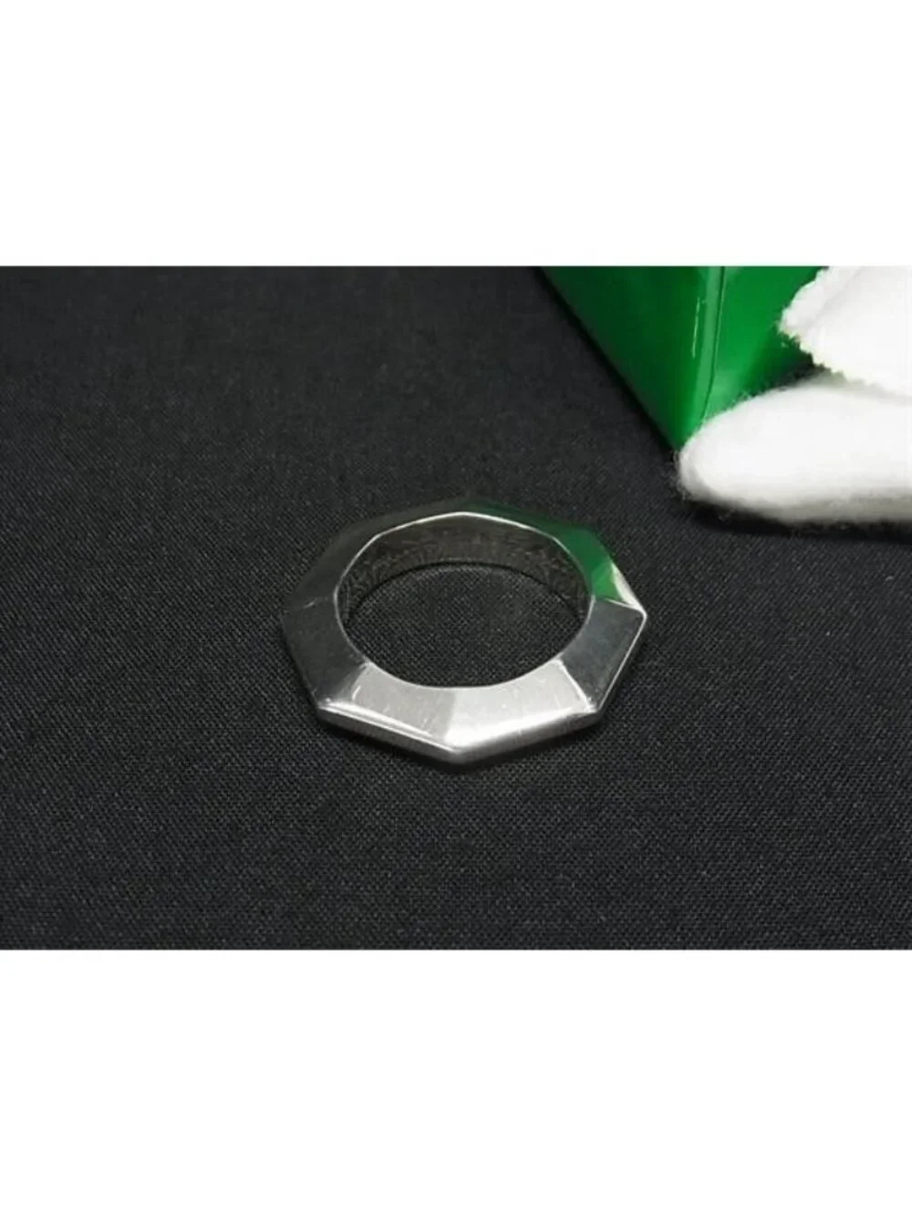 Bottega Veneta Ring Octagon Silver